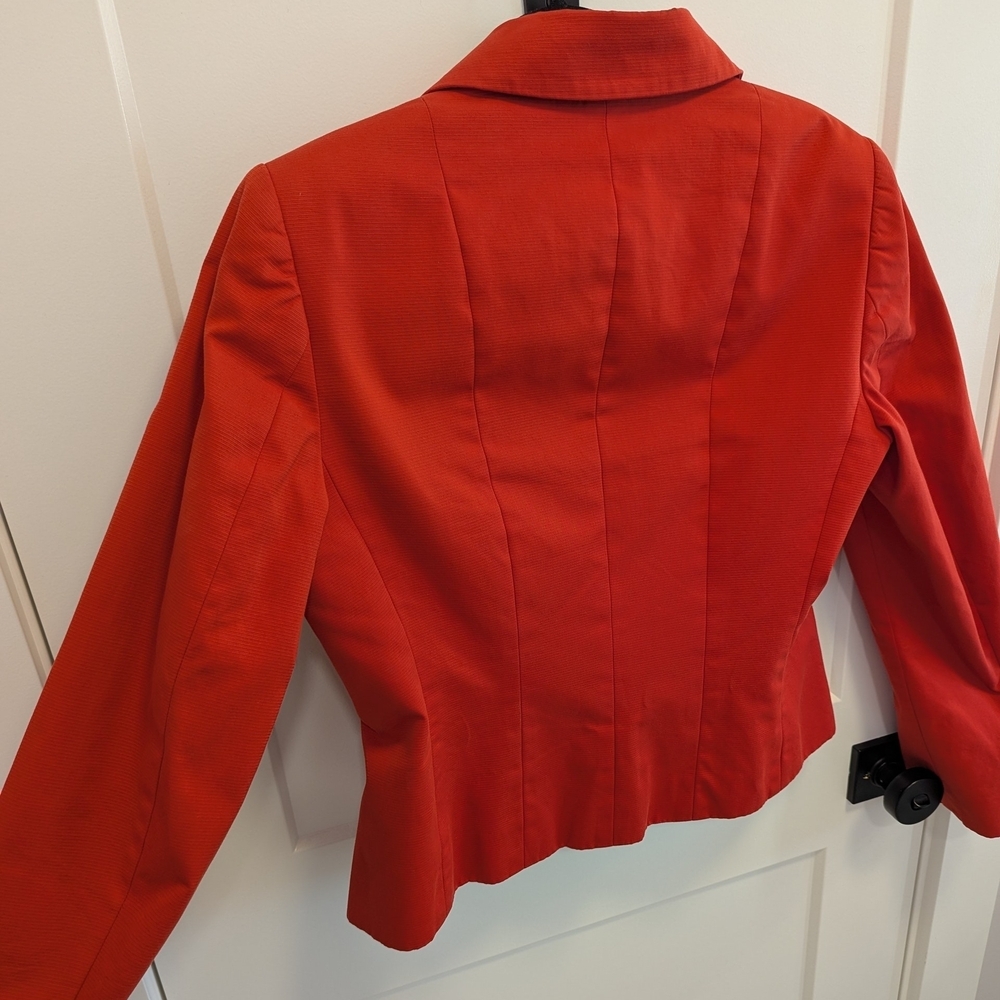 Carlisle Vibrant Red Women's Blazer - Picture 3 of 6